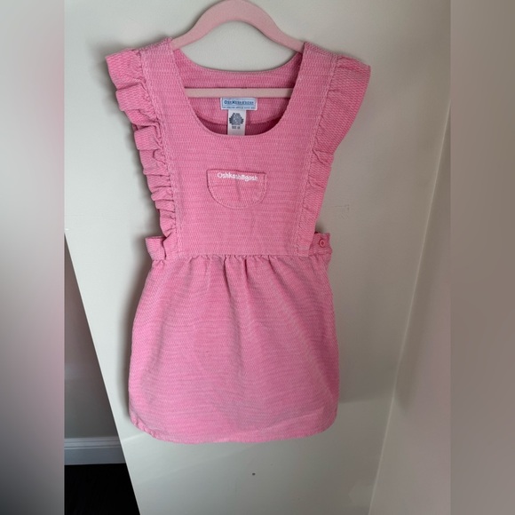 OshKosh B'gosh Other - Oshkosh B’gosh Girls Vintage Pink Jumper Dress Size 6x